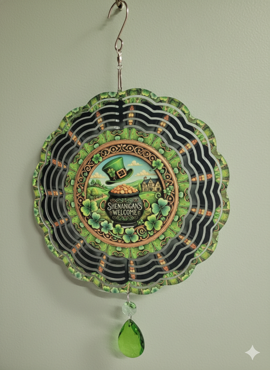 Pot O Gold Wind Spinner